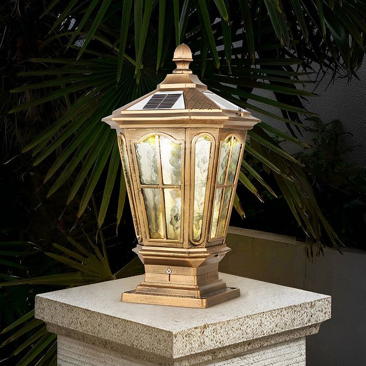 Pavilion Stone Pillar Light
