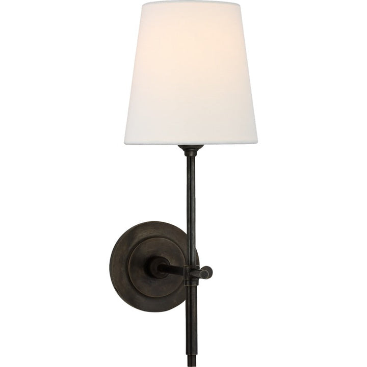 Teddy Wall Lamp | Brass Finish, Fabric Shade for Indoor Wall Lighting jdhsonline