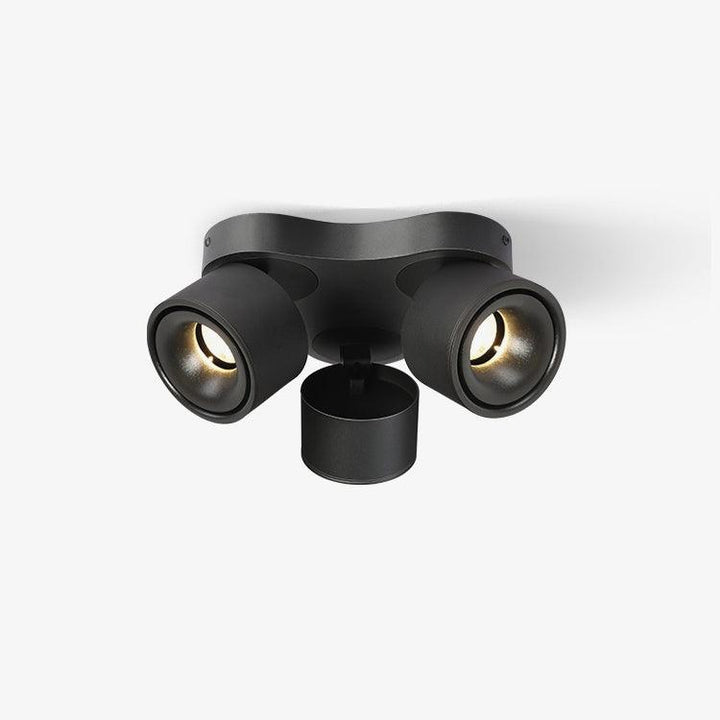 Tricos rotatable LED ceiling downlight in white