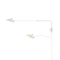 2 heads L 55″ x H 30.3″ / L 140cm x H 77cm / White / UK Plug