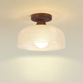 Walnut / B - D26cm*H18cm