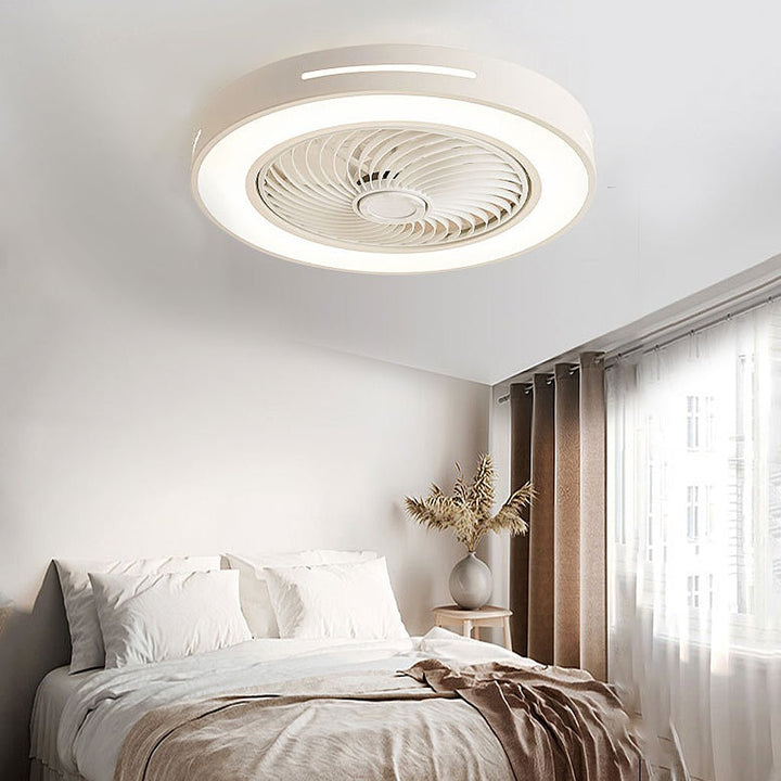 White Smart Ceiling Fan Light