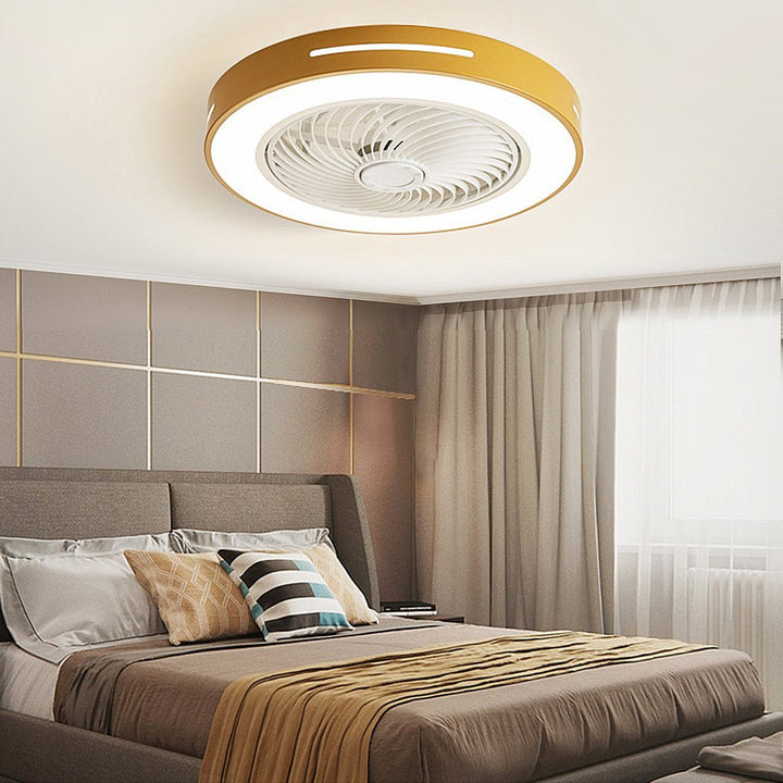 White Smart Ceiling Fan Light