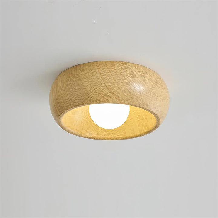 Wazura Japandi LED Ceiling Lamp — Warm Minimalist Light