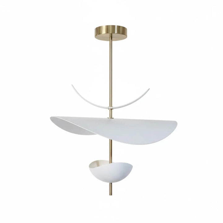 Unorara pendant lamp shown installed in modern kitchen